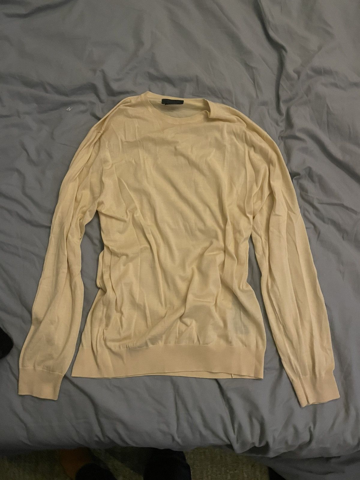 Prada Prada virgin wool lightweight sweater Size US L / EU 52-54 / 3 - 1 Thumbnail