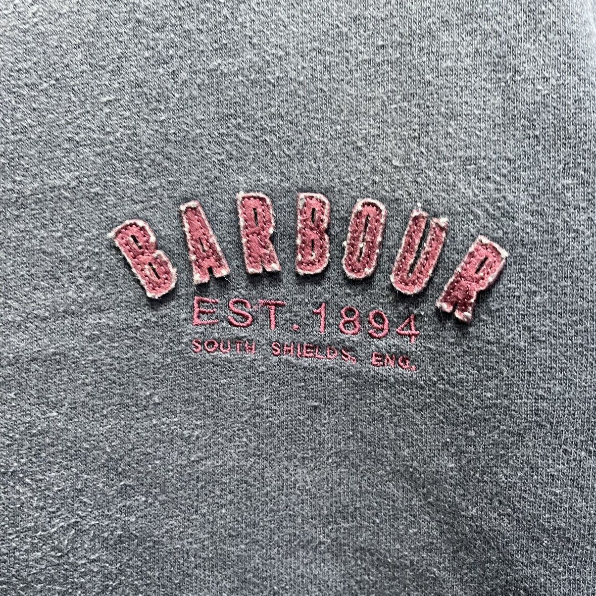 Barbour Barbour Embroidered Logo Sweatshirt – Faded Black Size US M / EU 48-50 / 2 - 3 Thumbnail