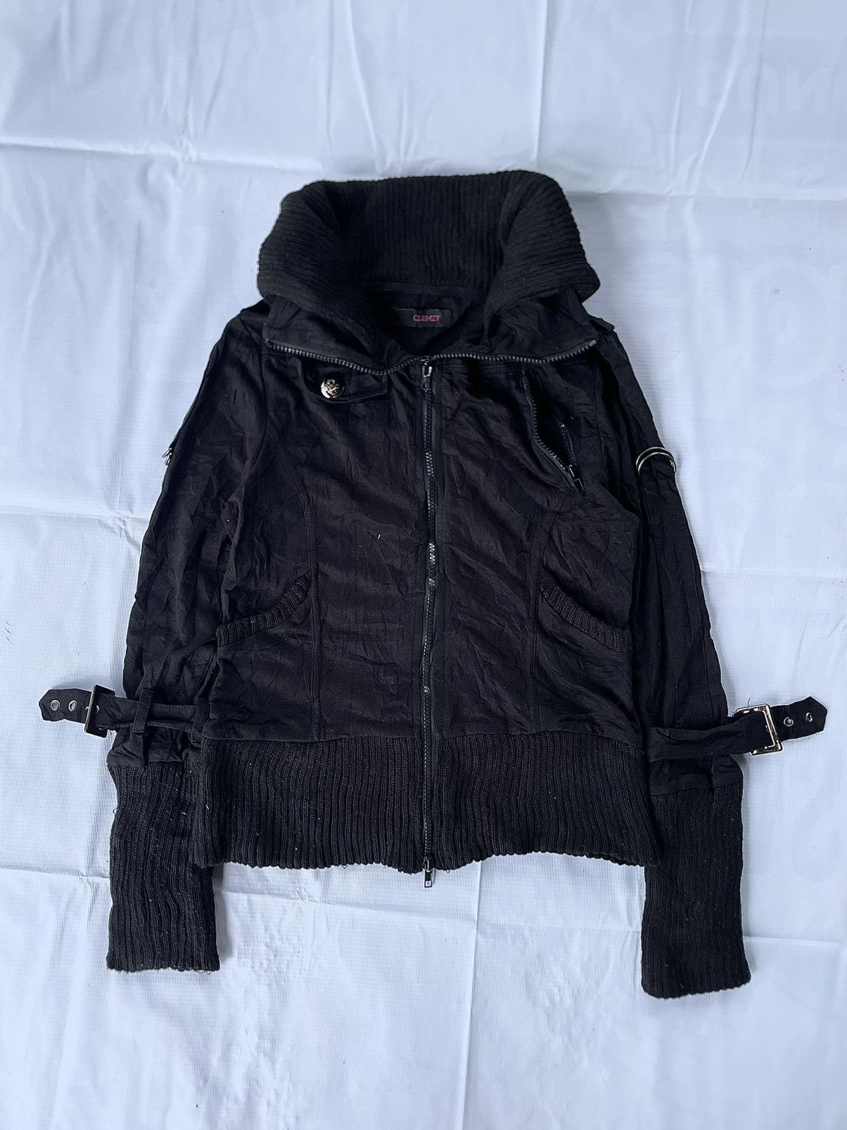 Japanese Brand Japanese Brand Clumzy Bono Le Grande Bleu Bondage Jacket Size US S / EU 44-46 / 1 - 3 Thumbnail