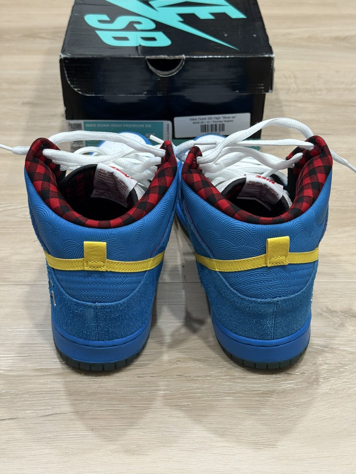 Nike Nike SB Dunk High Familia Blue Ox Sneakers Size US 12 / EU 45 - 12 Thumbnail