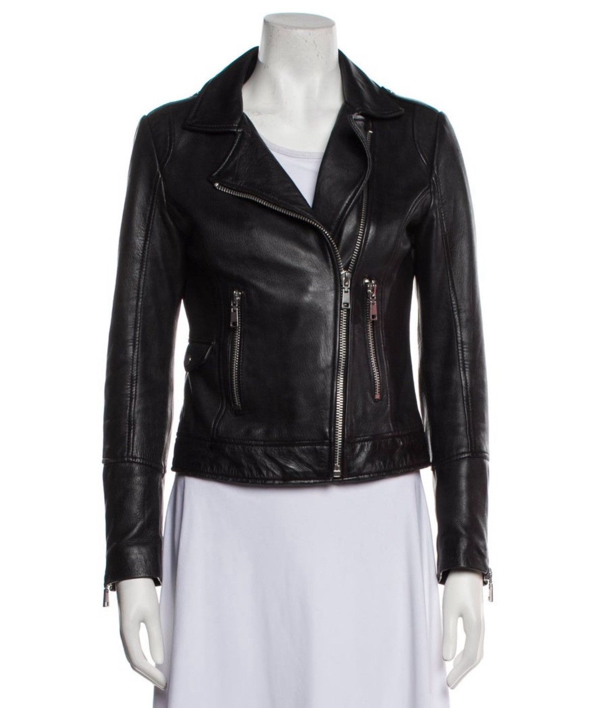 Other Doma Leather Bicker Jacket Size XS / US 0-2 / IT 36-38 - 1 Thumbnail