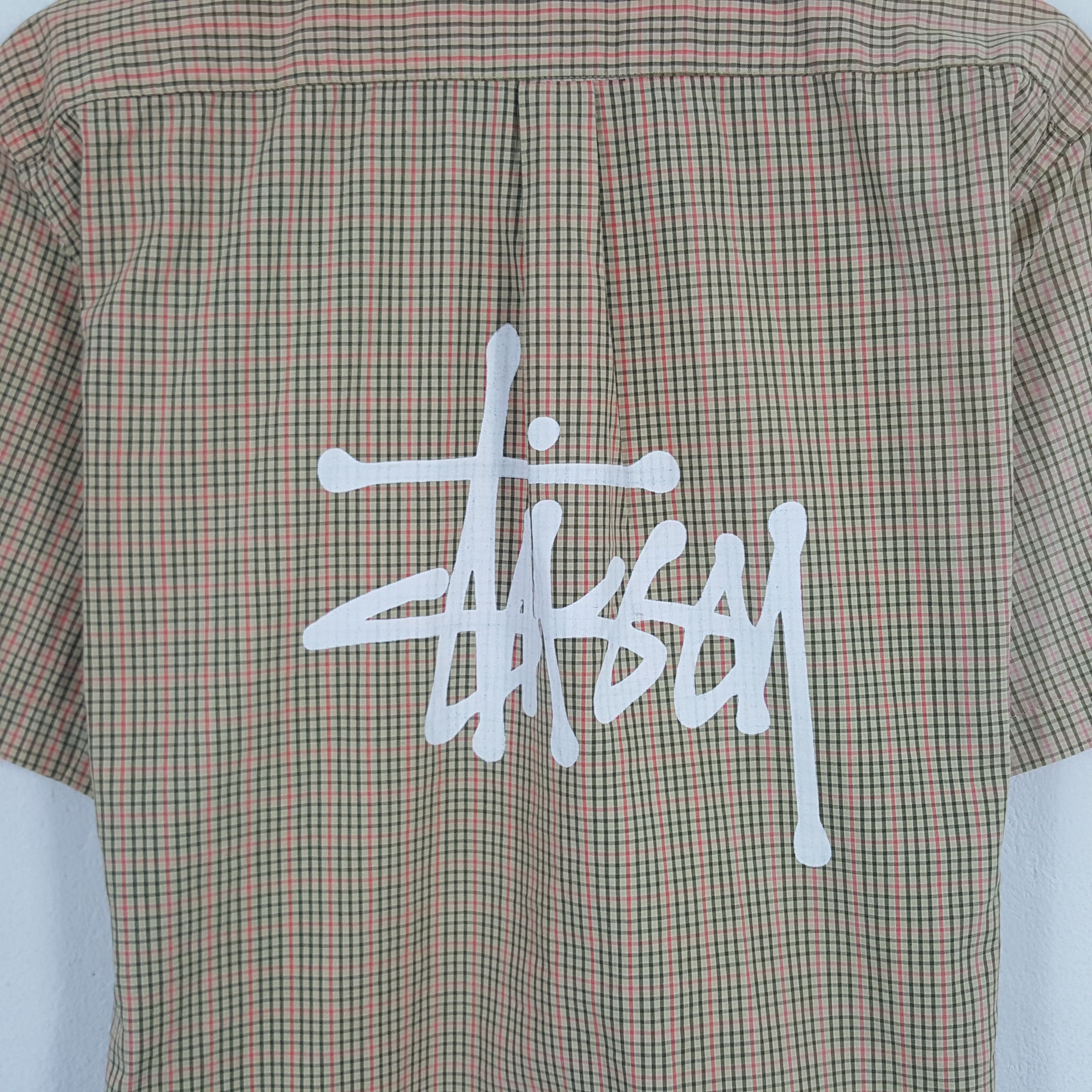 Stussy × Vintage Vintage Stussy USA Custom Art Button Up Shirt Size US L / EU 52-54 / 3 - 2 Thumbnail