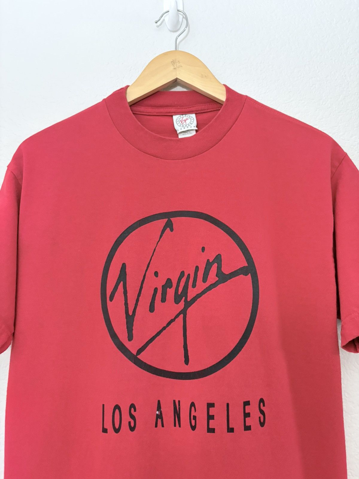 Vintage 90’s Virgin Los Angeles Clothing Company Rare Tee Shirt Size US M / EU 48-50 / 2 - 2 Thumbnail