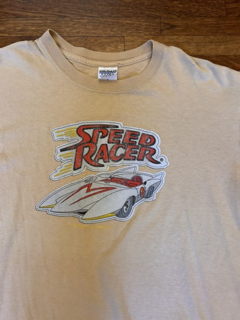 Gildan × Vintage Vintage Speed Racer T-Shirt – Retro Graphic Tee Size US M / EU 48-50 / 2 - 2 Thumbnail