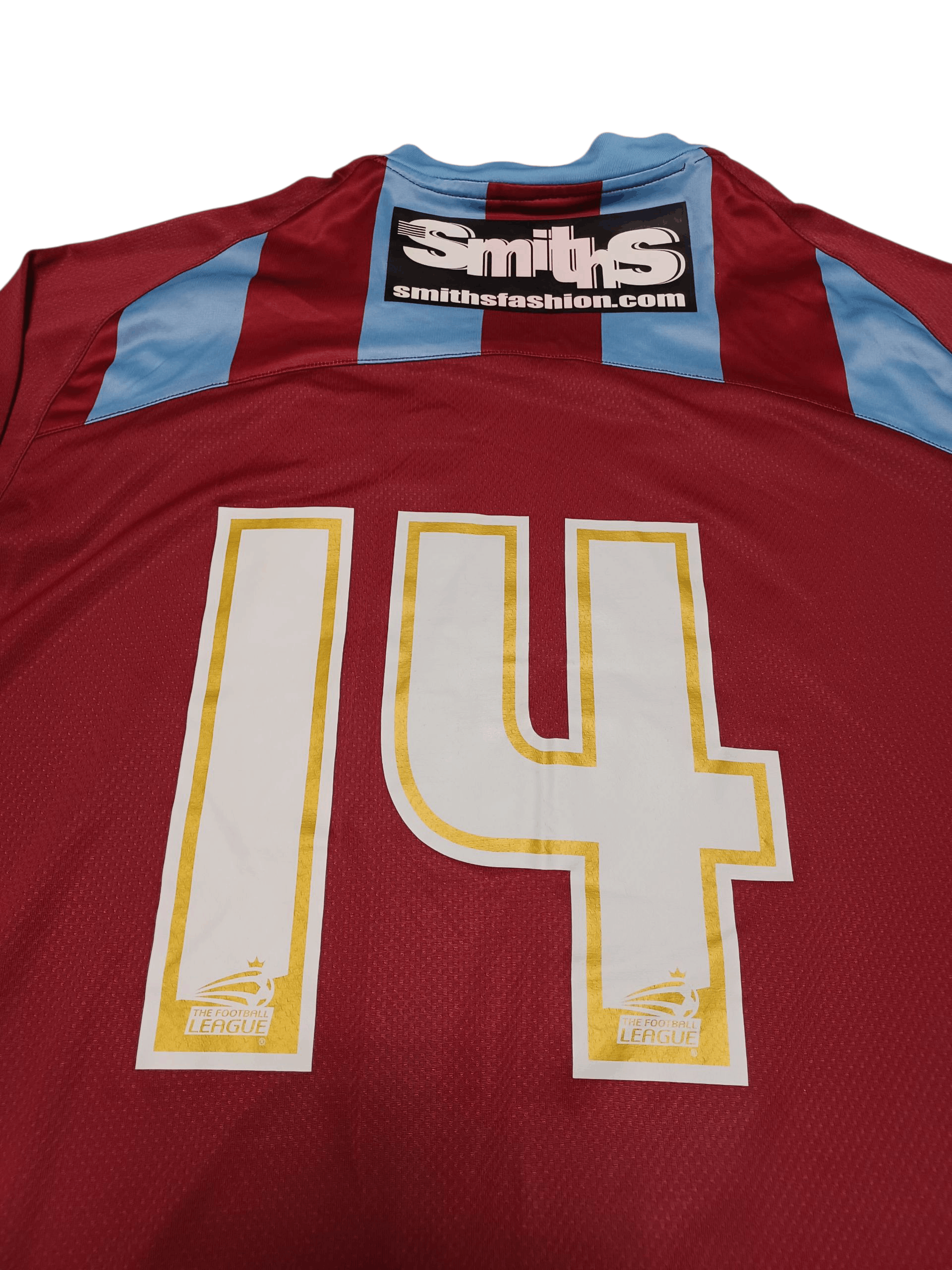 Other SCUNTHORPE UNITED CARLOTTI VINTAGE 2009/2010 LONG SOCCER JRS Size US XL / EU 56 / 4 - 5 Thumbnail