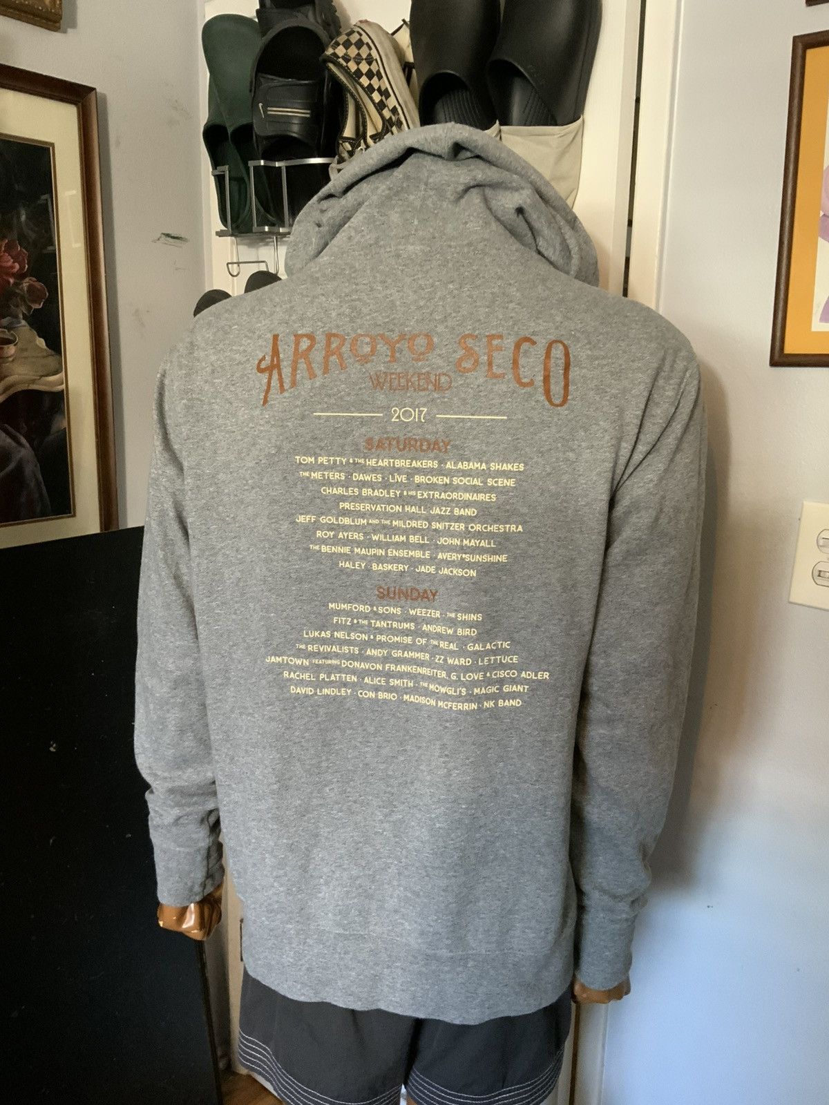 Band Tees Arroyo Seco Weekend Festival Tom Petty Weezer Band Hoodie Size US M / EU 48-50 / 2 - 10 Thumbnail