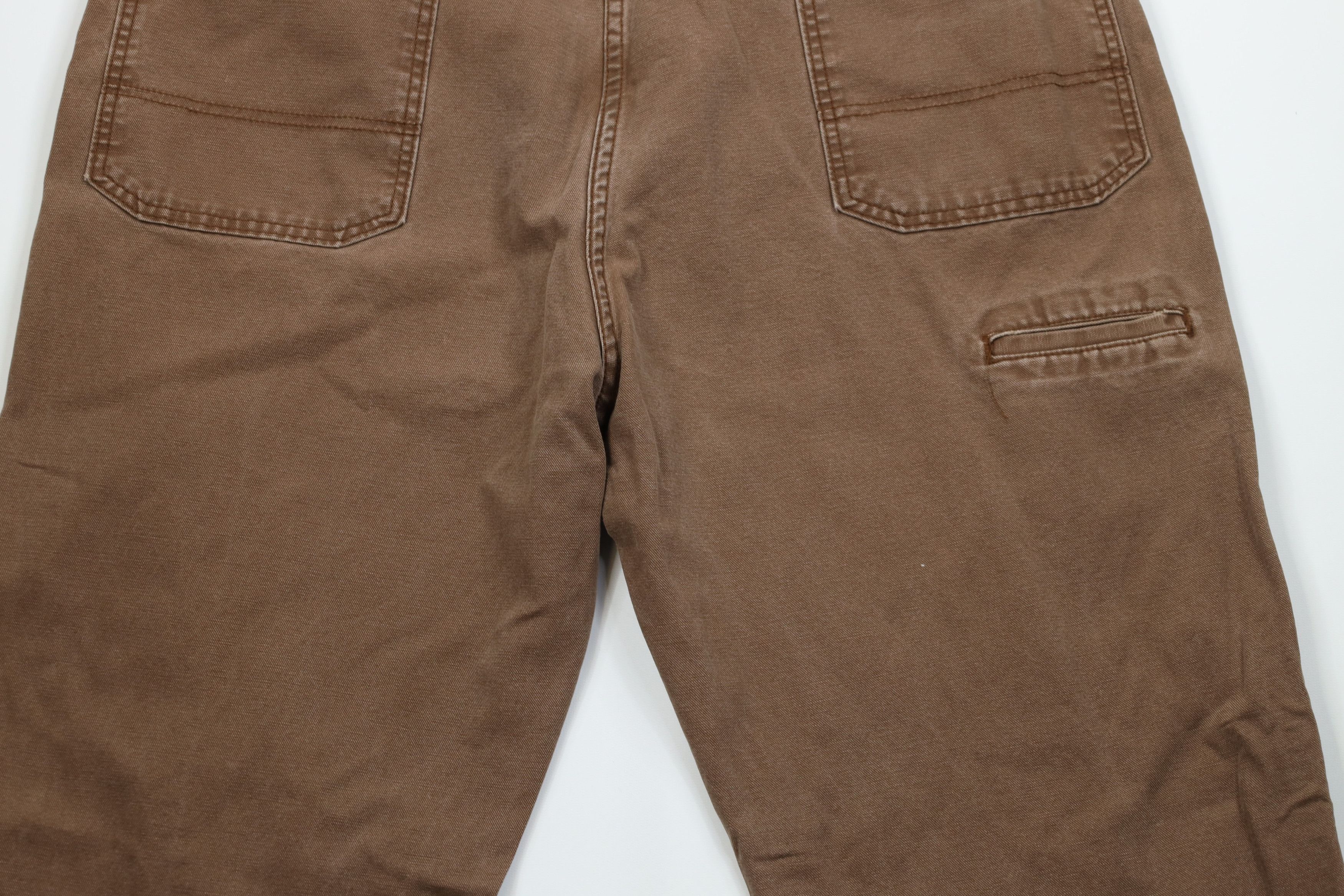 Dickies Vintage Y2K Dickies Workwear Wide Leg Dungaree Pants Brown Size US 42 / EU 58 - 13 Thumbnail