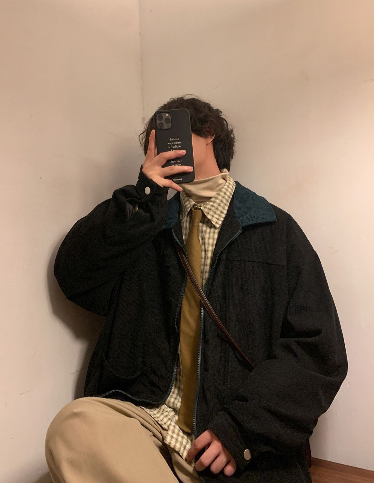 Japanese Brand Corduroy Bomber Jacket Loose Oversized Style Size US XXL / EU 58 / 5 - 2 Thumbnail