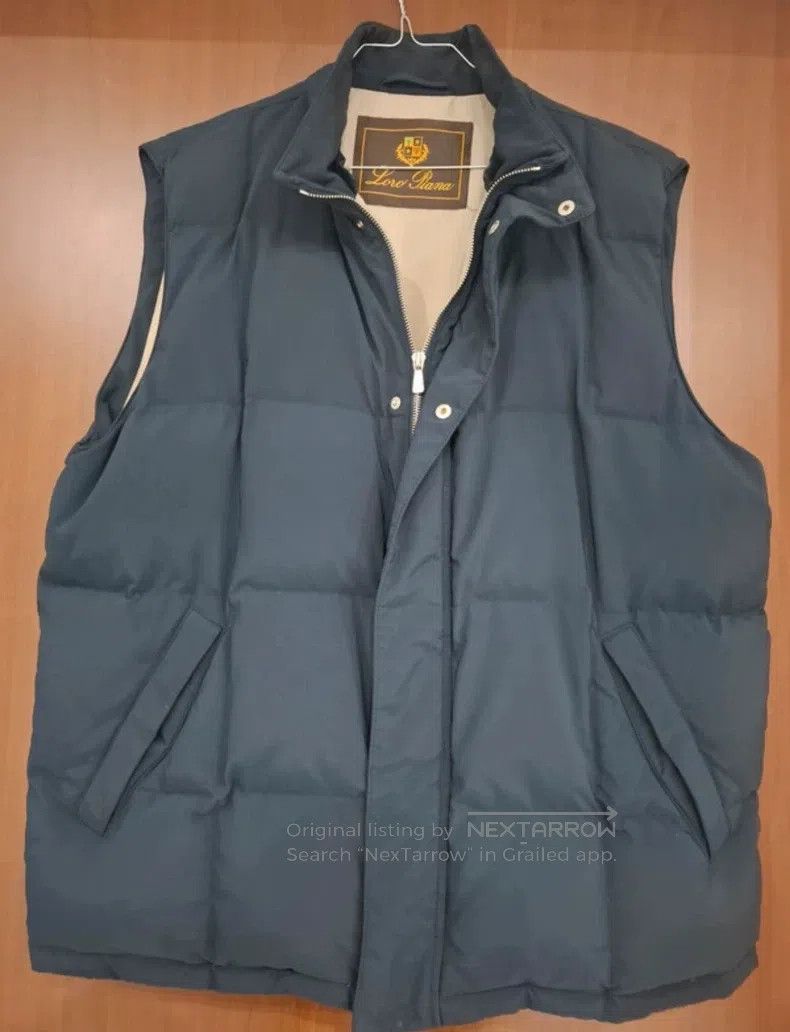Loro Piana Loro Piana Down Vest with Technological Materials Size US XL / EU 56 / 4 - 1 Thumbnail