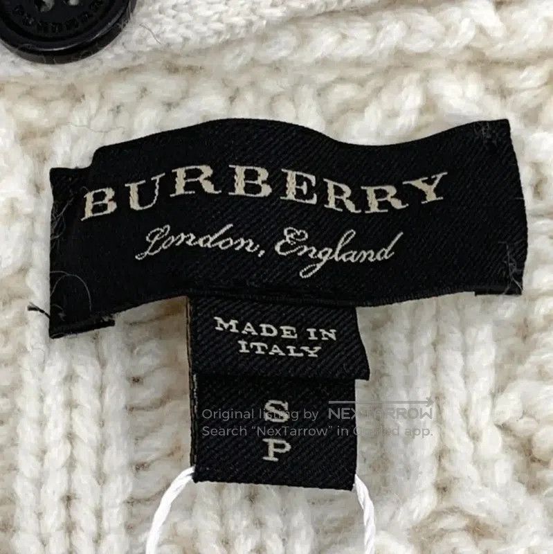 Burberry Burberry Beige Wool Cardigan for Women. Size S / US 4 / IT 40 - 5 Thumbnail