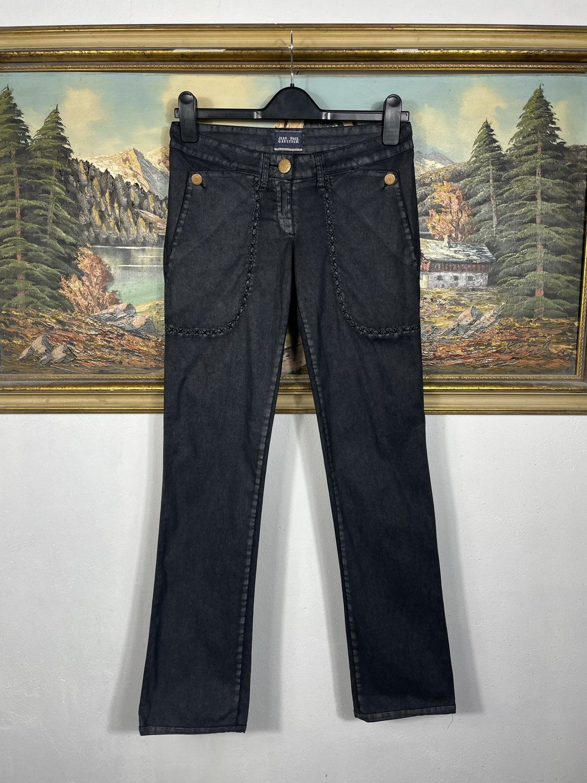 Jean Paul Gaultier × Vintage Jean Paul Gaultier Vintage JPG Denim Jeans Trousers Pants Size 28" / US 6 / IT 42 - 1 Thumbnail