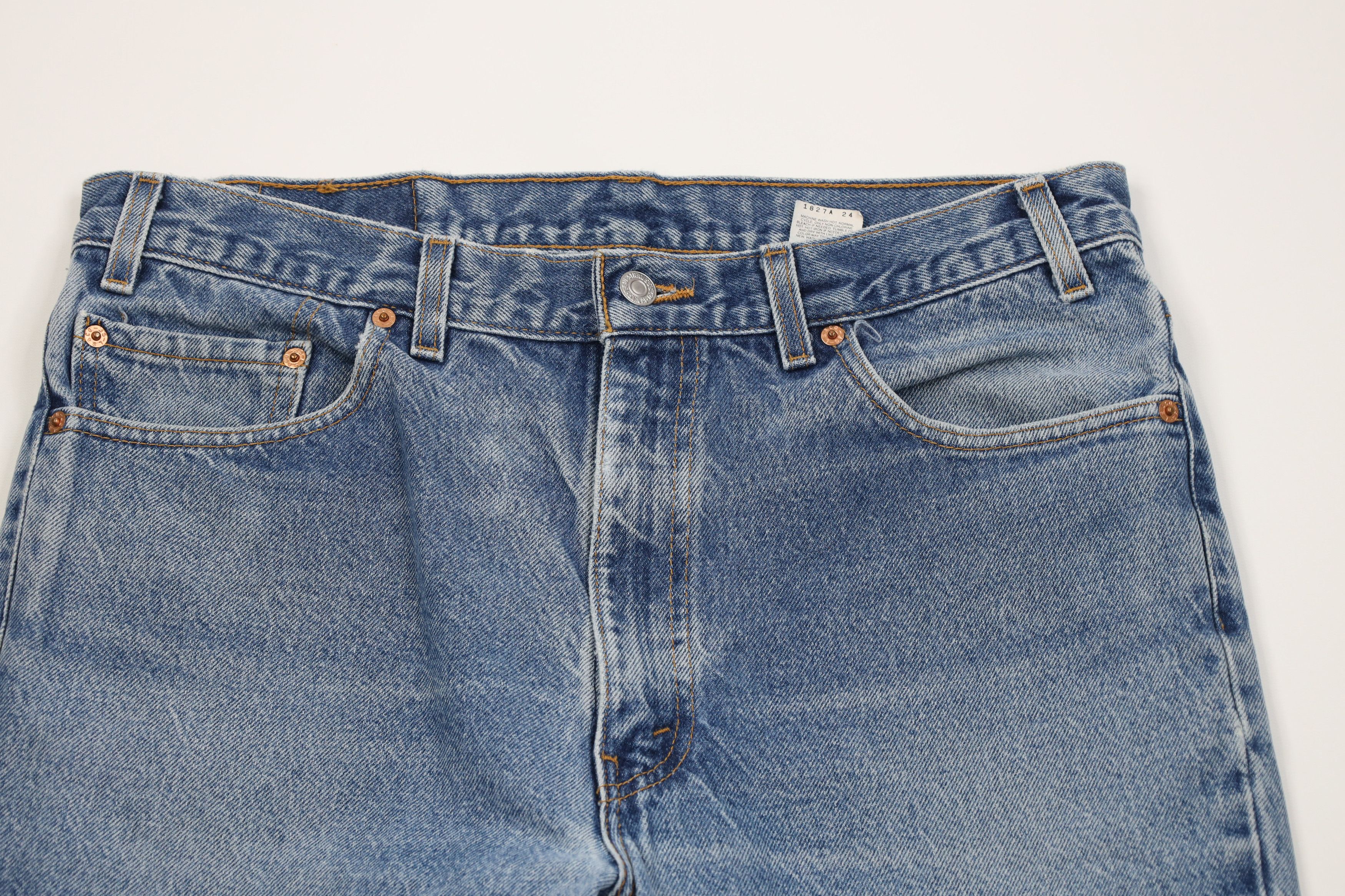 Levi's Vintage Y2K Levis 517 Flared Bootcut Denim Jeans Blue USA Size US 36 / EU 52 - 2 Thumbnail
