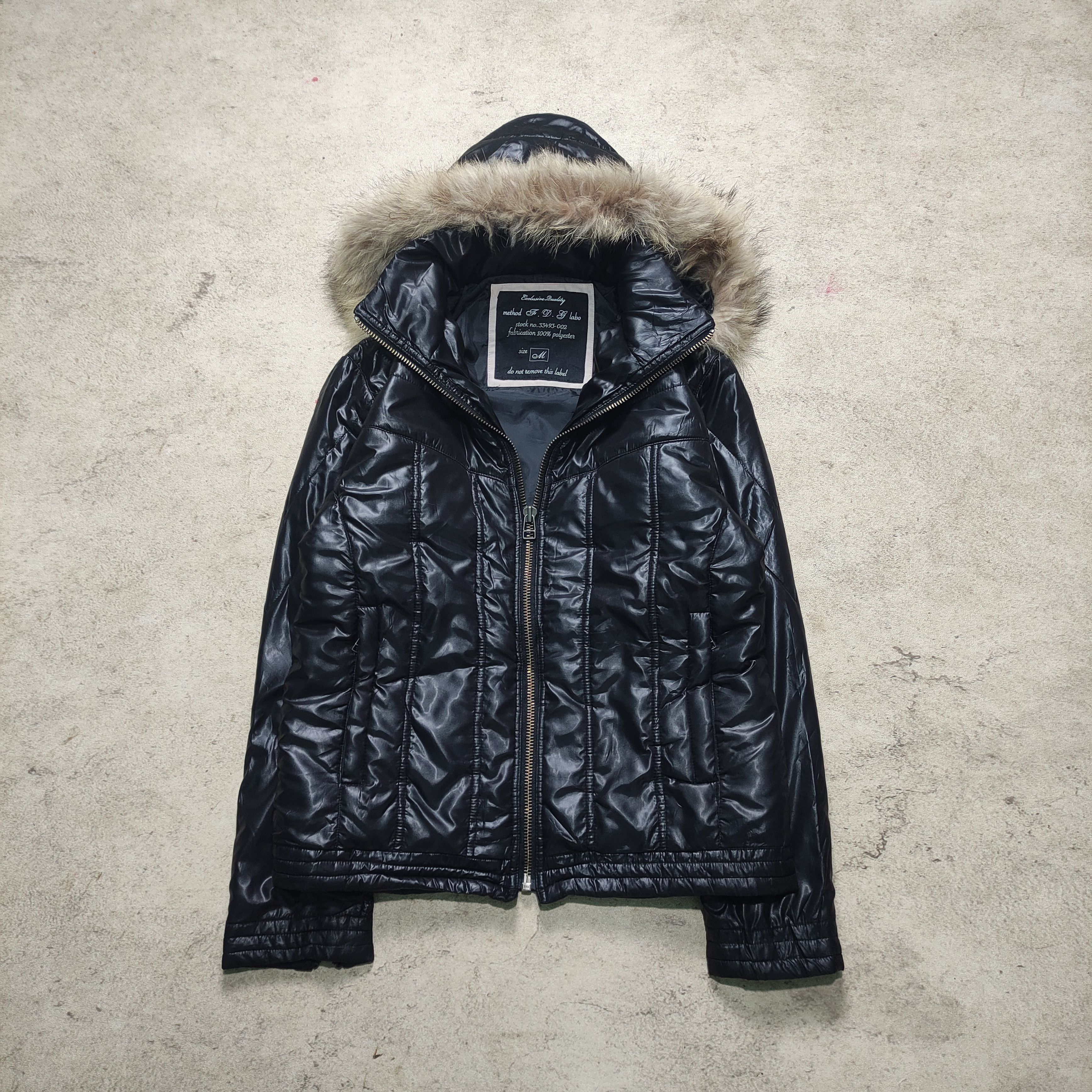 ジャケット・アウター 00s deadstock fur jacket vkei fuga 00s deadstock fur jacket vkei fuga fuga #fuga layered fur wax