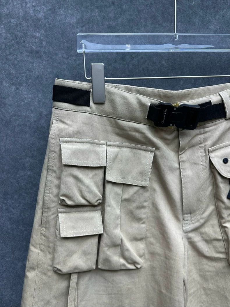Dior Dior Khaki multi-pocket functional shorts Size US 30 / EU 46 - 5 Thumbnail