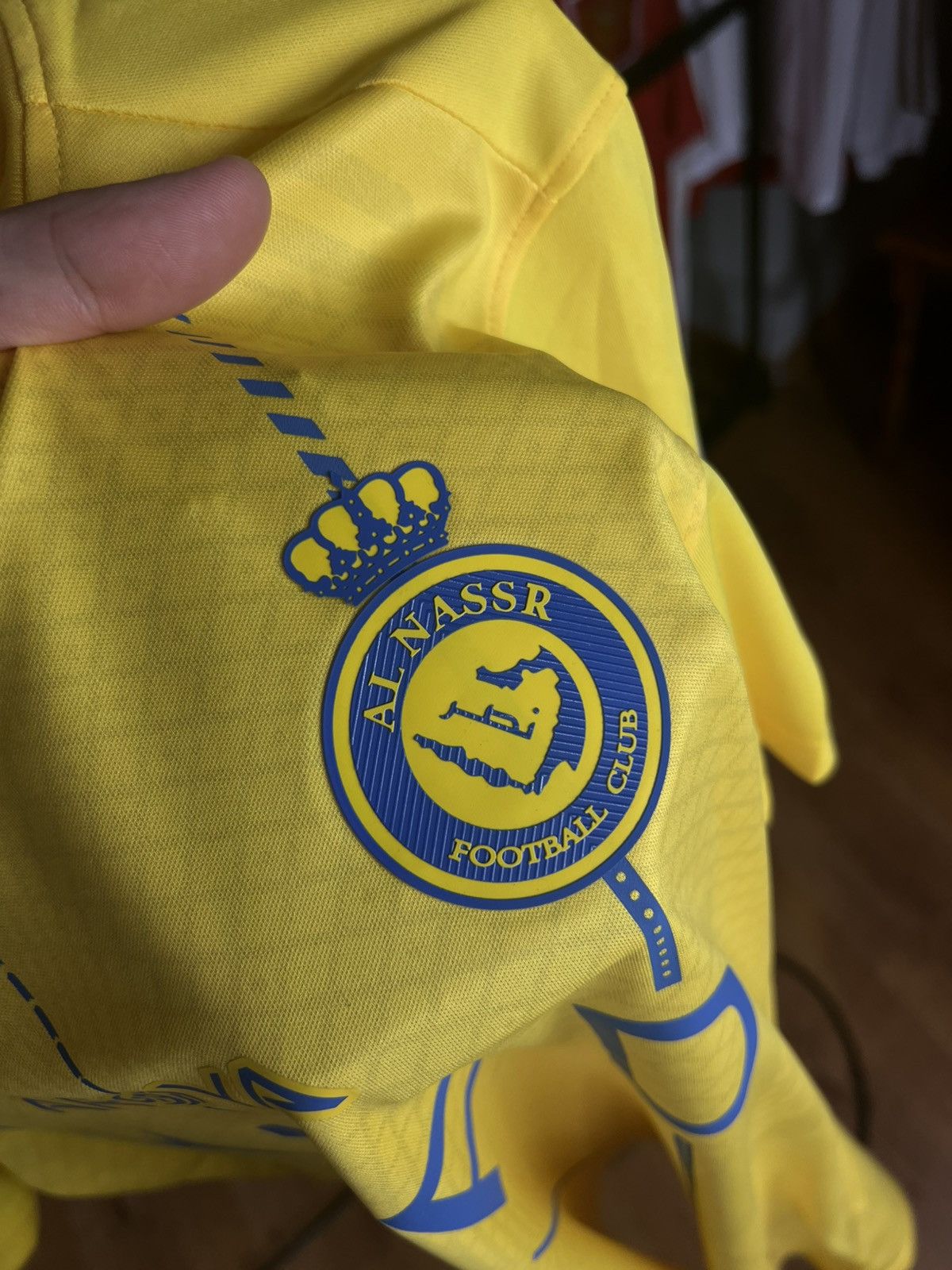 Nike Soccer Jersey Nike Al Nassr 2023/24 Ronaldo #7 Size US M / EU 48-50 / 2 - 5 Thumbnail