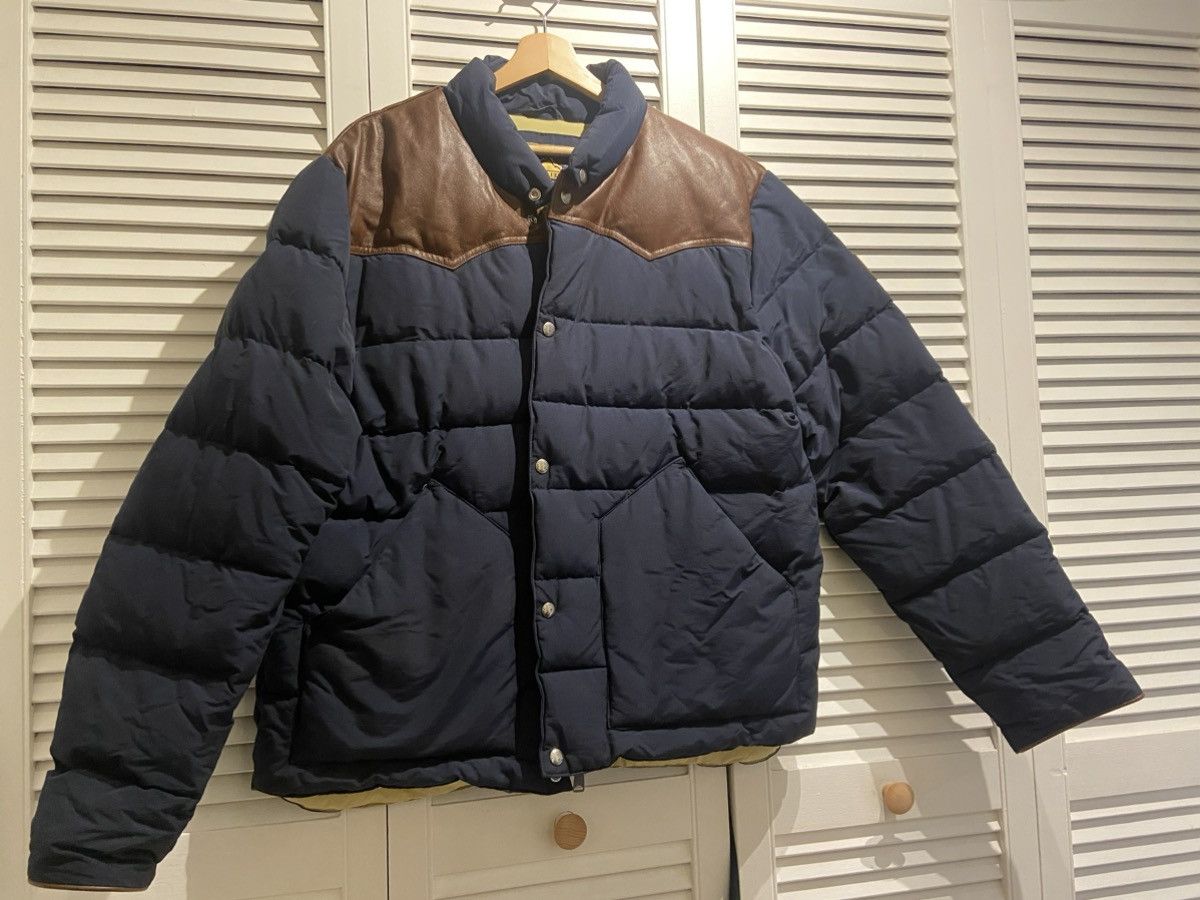 Penfield Penfield Western down puffer jacket with leather yoke. Size US XXL / EU 58 / 5 - 1 Thumbnail