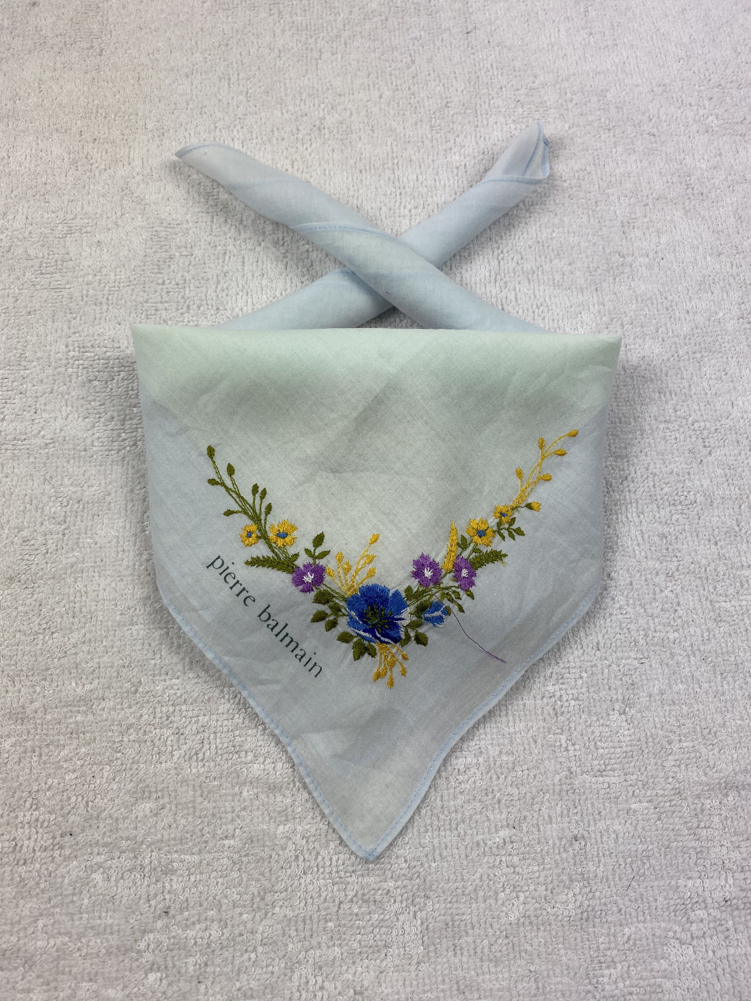Pierre Balmain × Vintage Pierre Balmain Handkerchief / Bandana / Neckerchief Size ONE SIZE - 1 Thumbnail