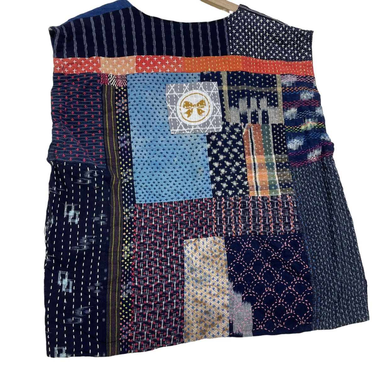 45rpm × Japanese Brand × Tenderloin Vest Patchwork Sashiko Jacket Size US M / EU 48-50 / 2 - 7 Thumbnail