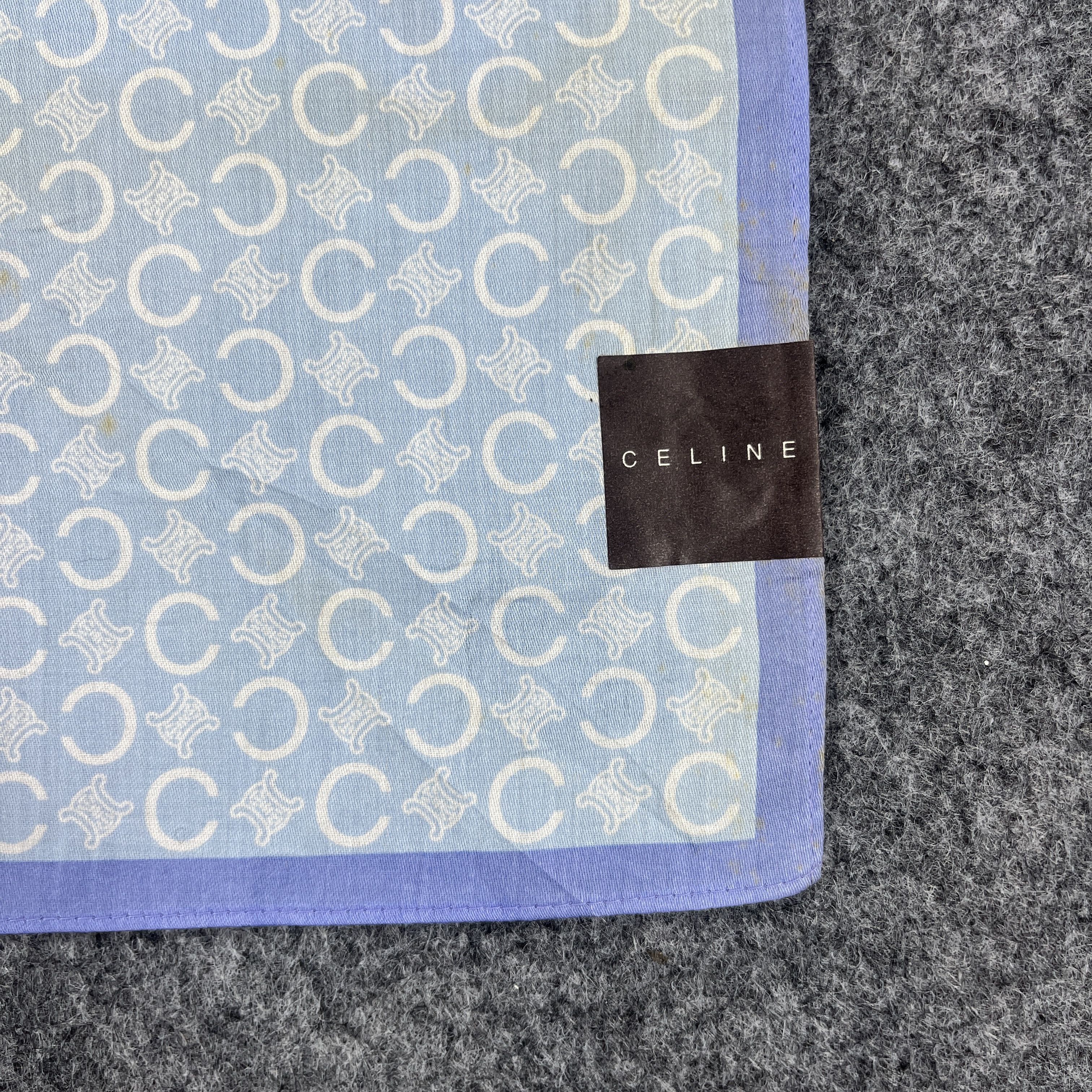 Celine Celine Handkerchief Neckerchief Bandana B951 Size ONE SIZE - 2 Thumbnail