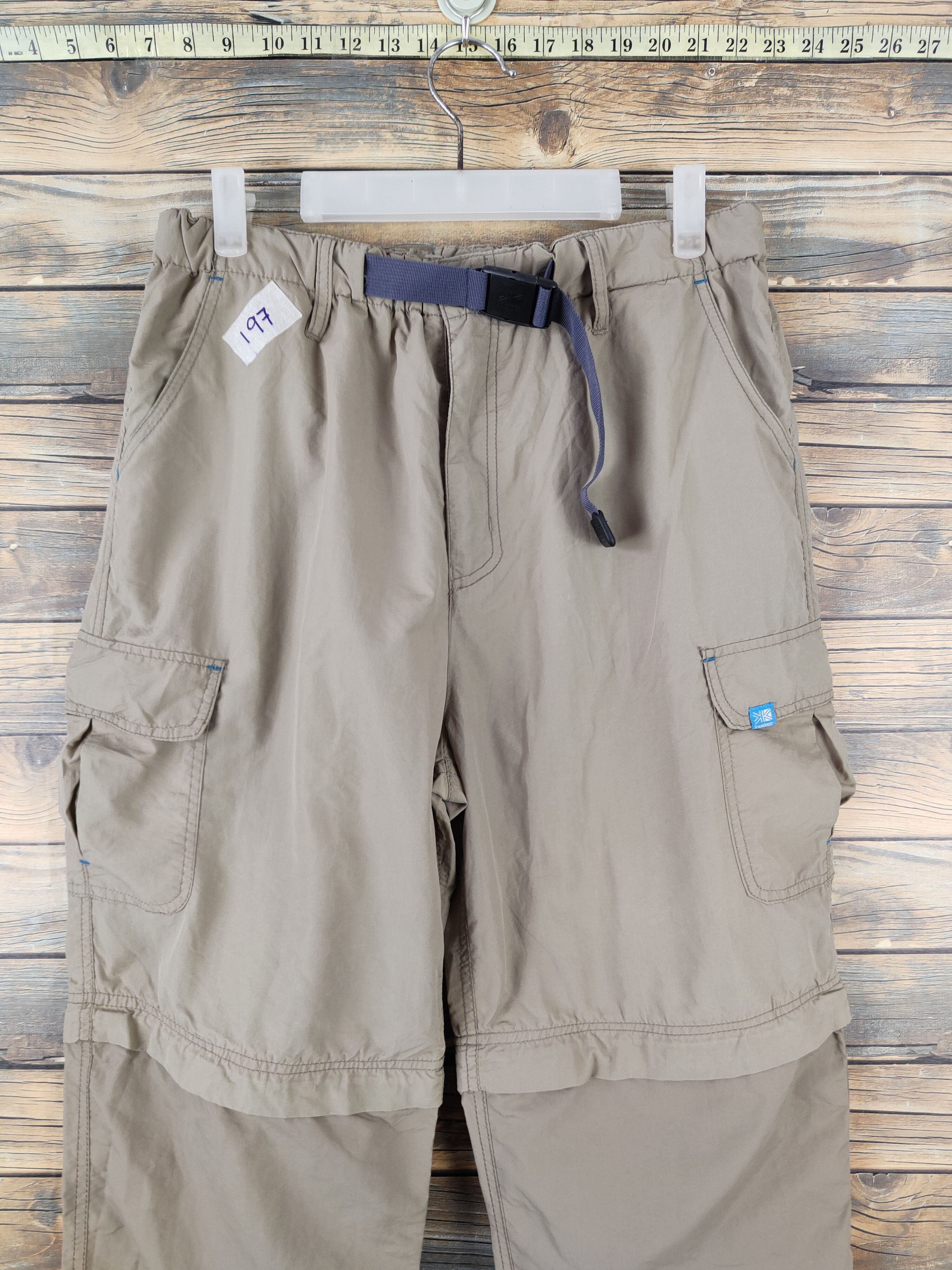 Karrimor DL Karrimor Beige Multipocket Tactical Cargo Pants #197 Size US 32 / EU 48 - 2 Thumbnail