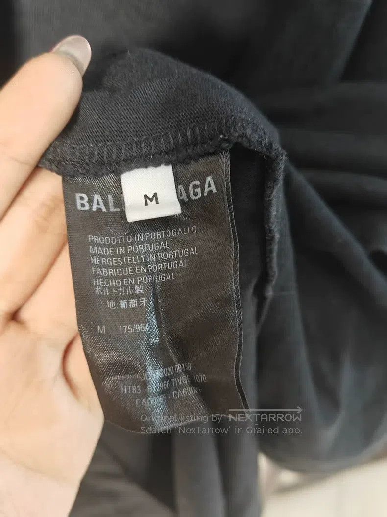 Balenciaga Balenciaga Big Logo Short Sleeve Size US M / EU 48-50 / 2 - 4 Thumbnail