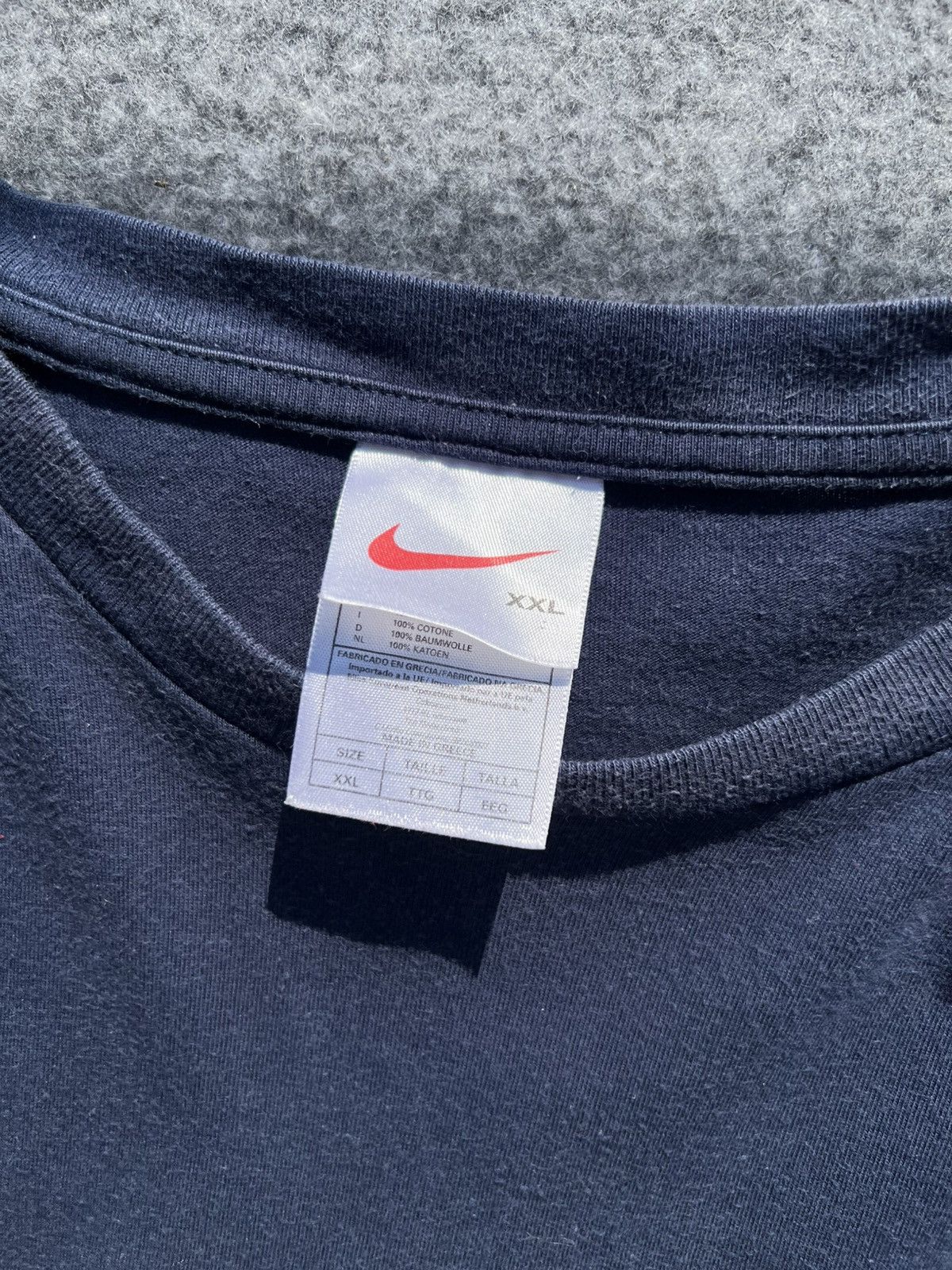 Nike × Vintage Rare vintage nike t-shirt / vintage / streetwear / old / 90s Size US XXL / EU 58 / 5 - 3 Thumbnail