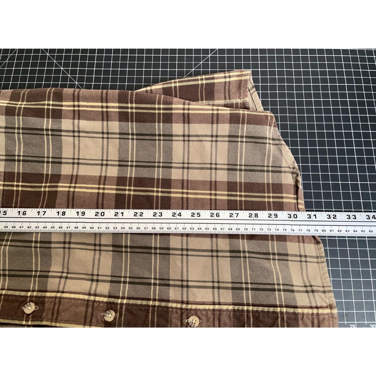 Carhartt Carhartt Flannel Shirt Men's XL Brown Plaid Heavyweight S129PTN Workwear, Button-Up, Long Sleeve Size US XL / EU 56 / 4 - 6 Thumbnail