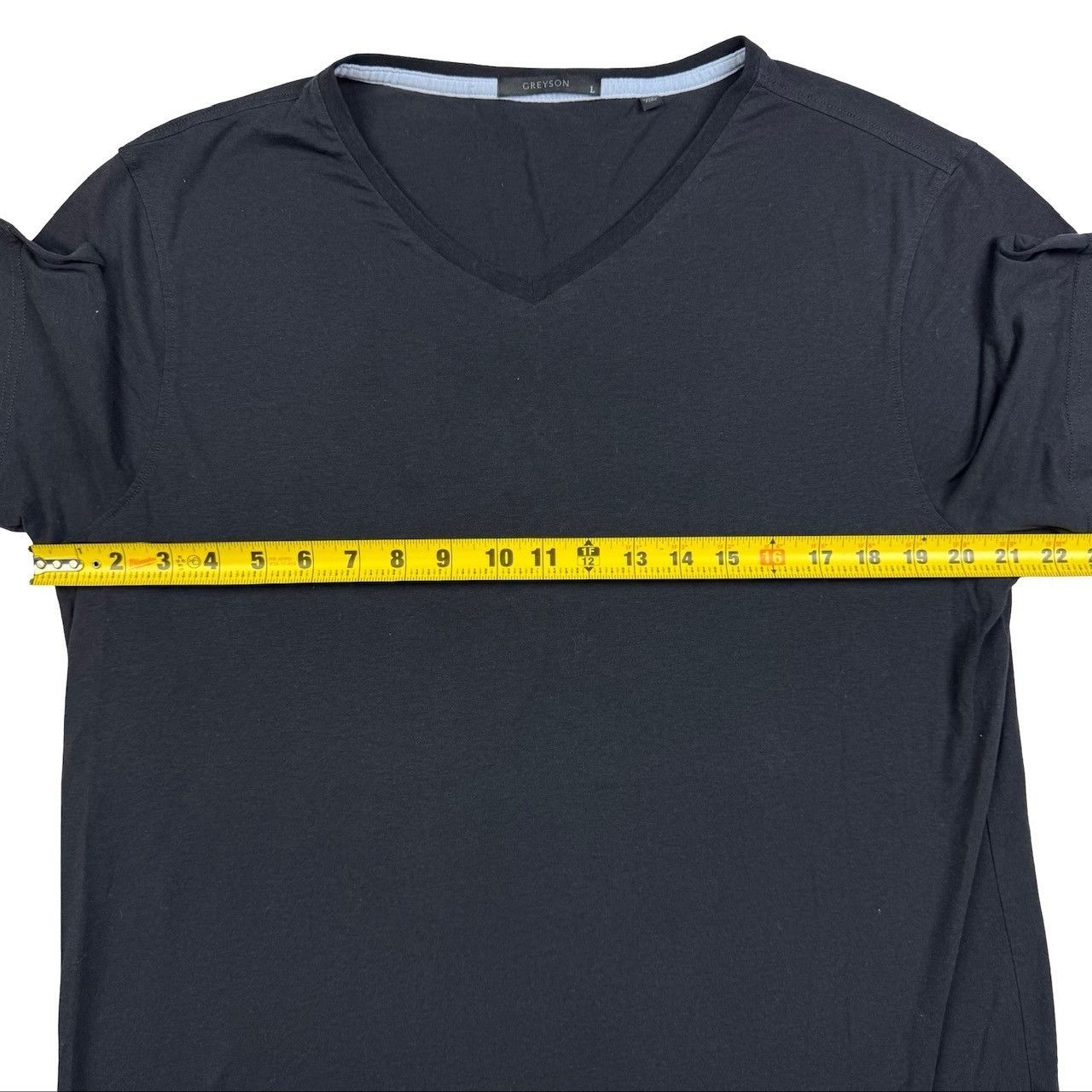 Other Greyson Men's V-Neck Performance T Shirt Black • Large Size US L / EU 52-54 / 3 - 5 Thumbnail