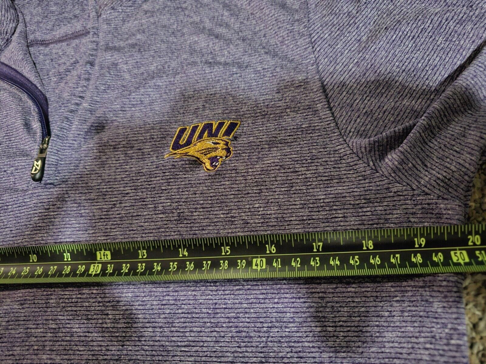 Designer university of Northern Iowa UNI Panthers purple 1/4 zip S Size US S / EU 44-46 / 1 - 6 Thumbnail