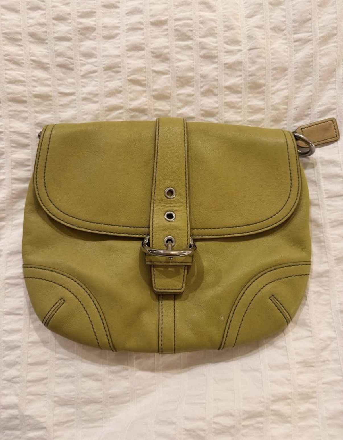 Coach Vintage yellow/green cosch soho crossbody Size ONE SIZE - 1 Thumbnail