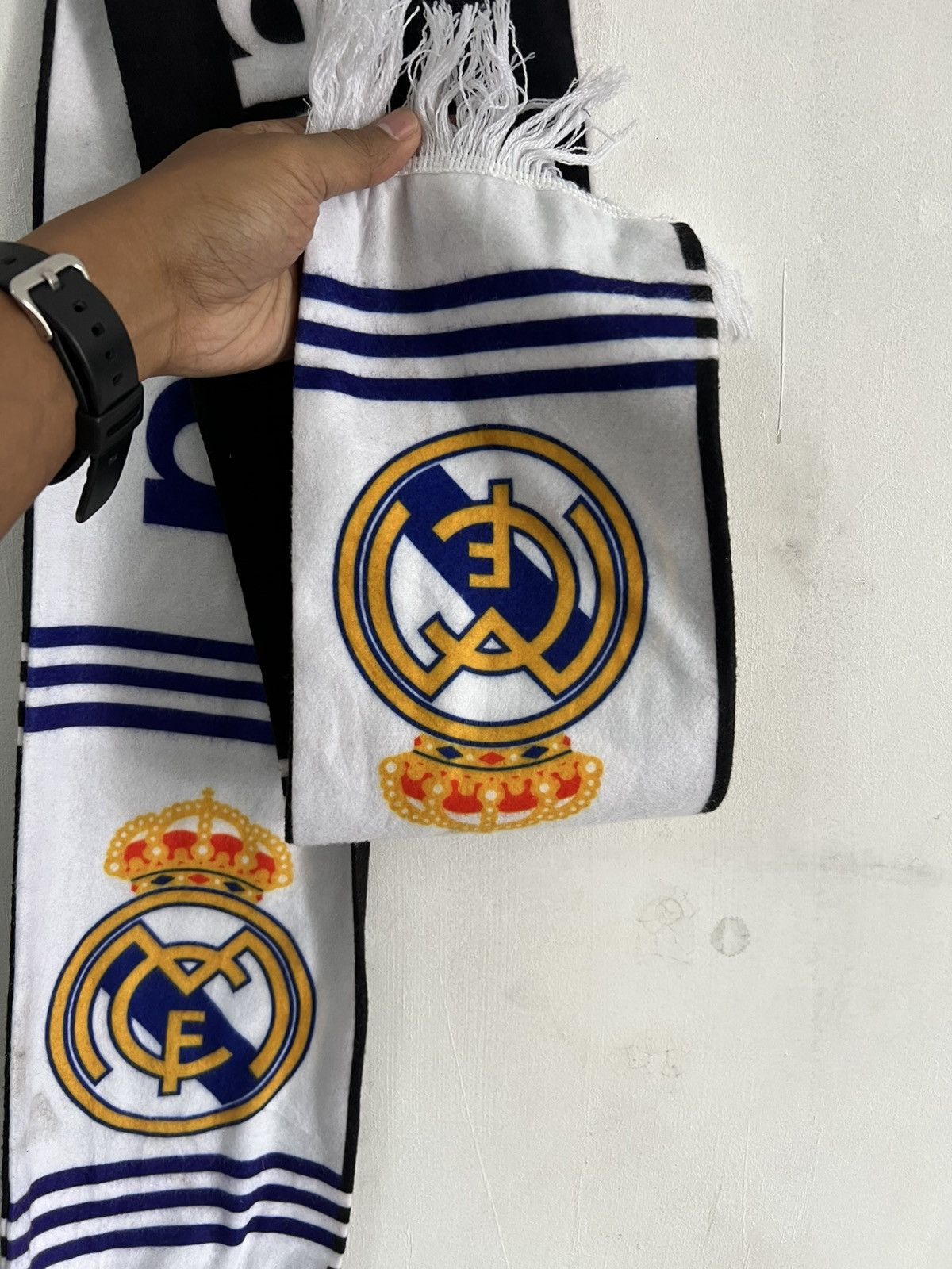 Vintage Real Madrid Scarf Size ONE SIZE - 12 Thumbnail