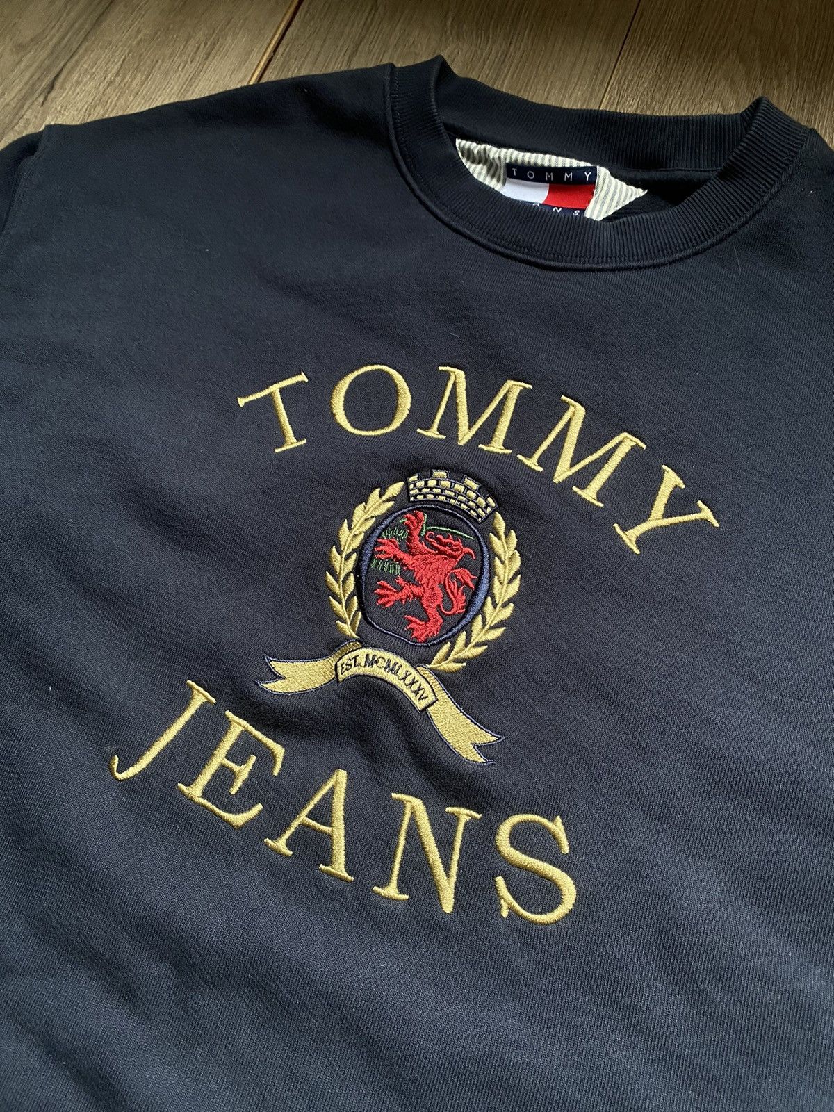 Tommy Jeans Sweatshirt Tommy Hilfiger Sweatshirt Embroidered Logo Size US L / EU 52-54 / 3 - 3 Thumbnail