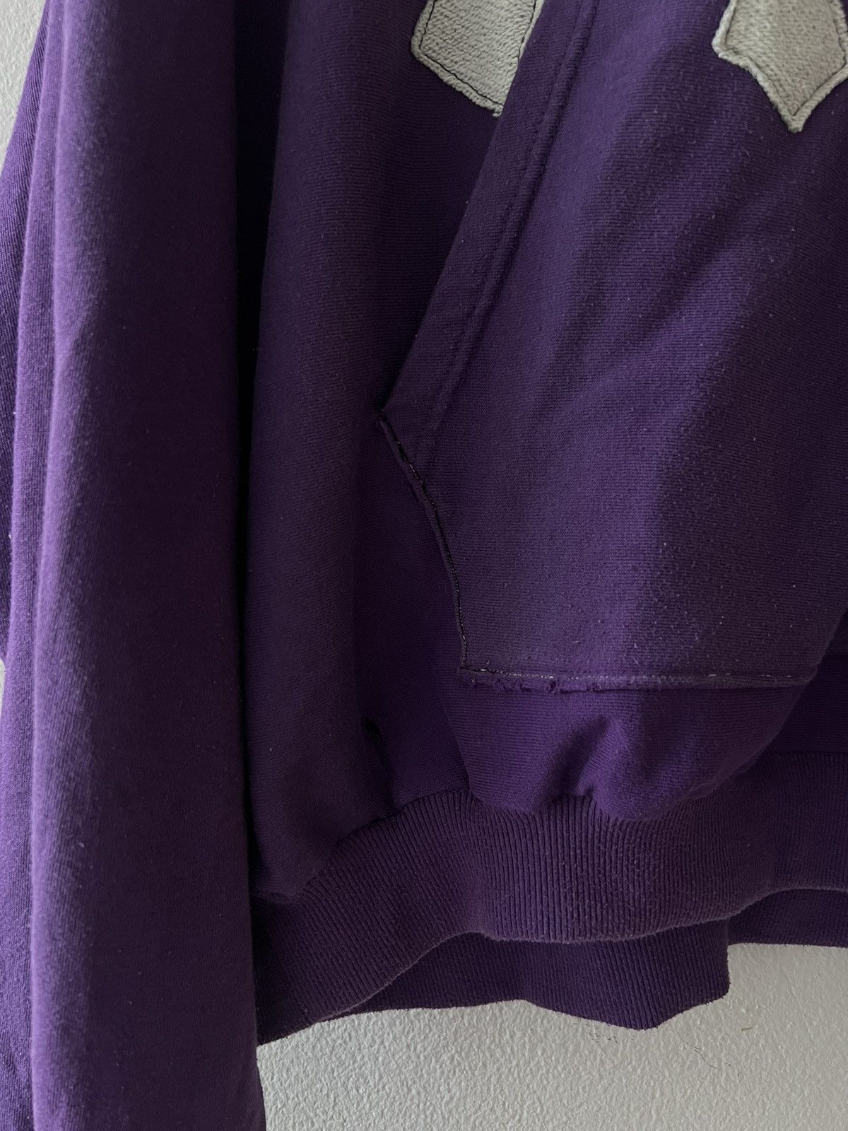 Russell Athletic Faded Vintage NY Patched Hoodie Size US M / EU 48-50 / 2 - 5 Thumbnail