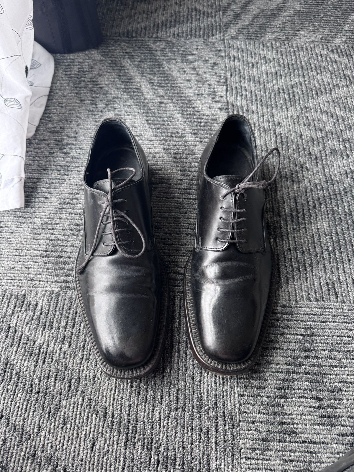 Gucci Vintage Gucci leather formal mens shoes Size US 7 / EU 40 - 2 Thumbnail