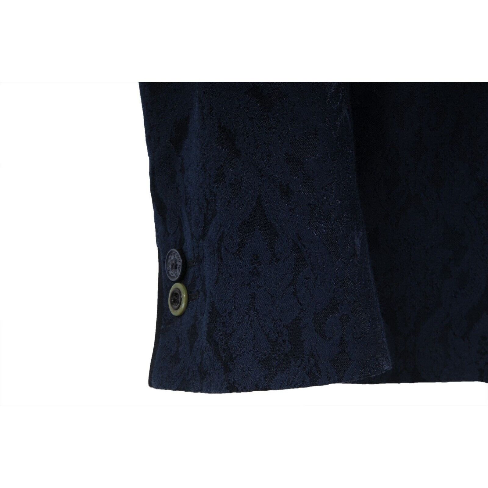 Ted Baker Jacquard Print Blazer 44 R Navy Blue Size 44R - 4 Thumbnail