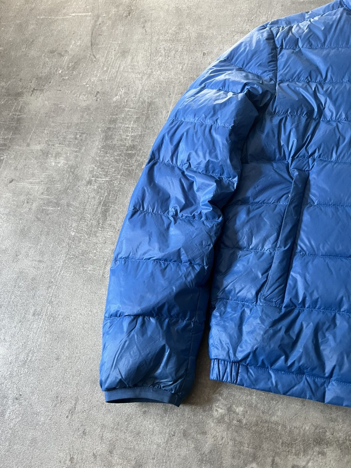 Prada Prada blue light puffer jacket logo rare Size US M / EU 48-50 / 2 - 4 Thumbnail