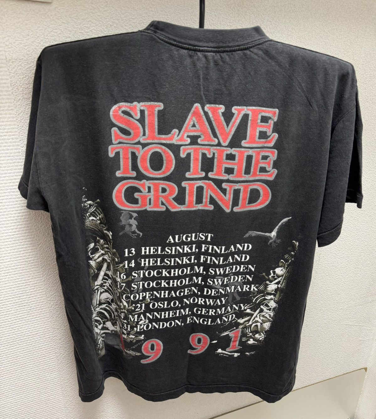 Band Tees Skid Row vintage t-shirt 1991 single stich Xl rock band Size US XL / EU 56 / 4 - 2 Thumbnail