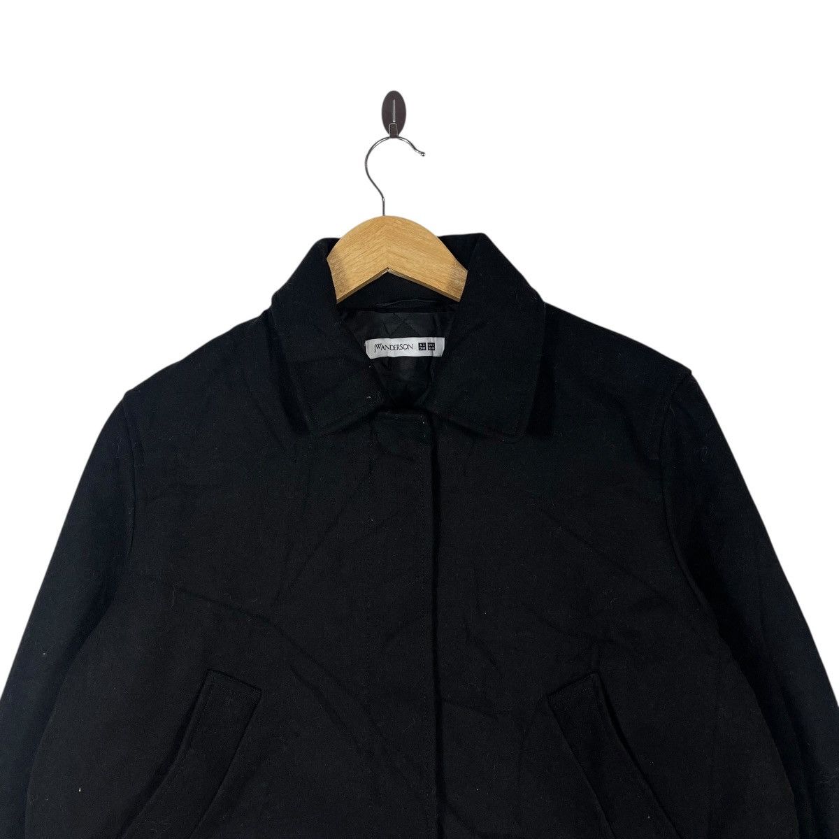 JW Anderson JW Anderson x UNIQLO Cropped Wool Jacket Minimalist Designer Size US M / EU 48-50 / 2 - 2 Thumbnail