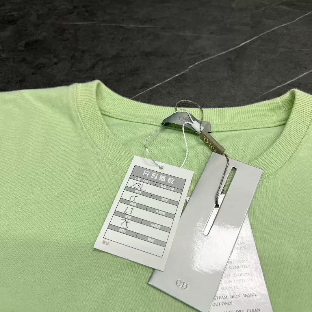 Dior Dior 24SS Embroidered CD Logo Tee Size US XXL / EU 58 / 5 - 4 Thumbnail