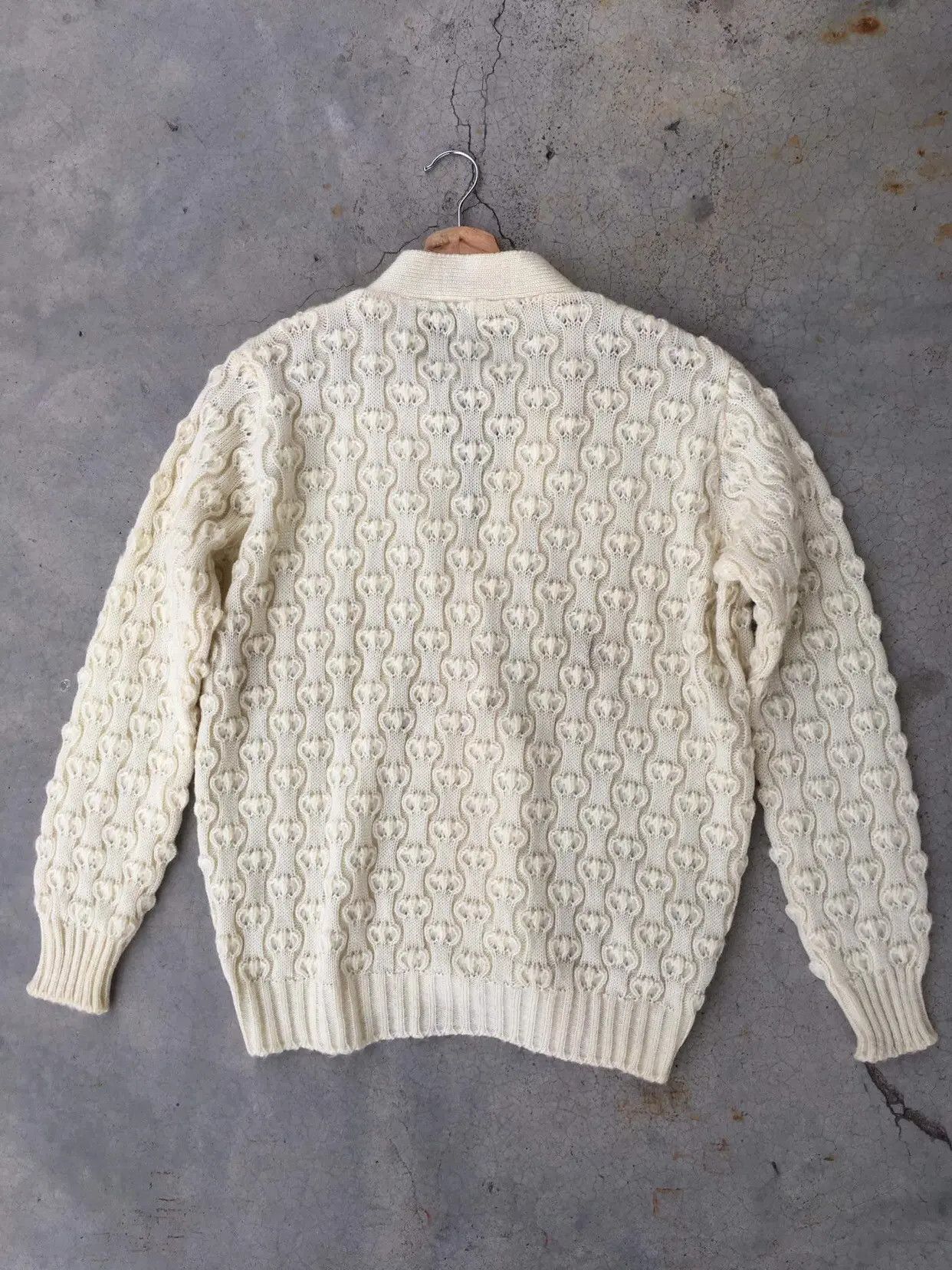 Designer × Vintage Japanese Cardigan Pureknit Pullover Knitting Pattern Size US L / EU 52-54 / 3 - 8 Thumbnail