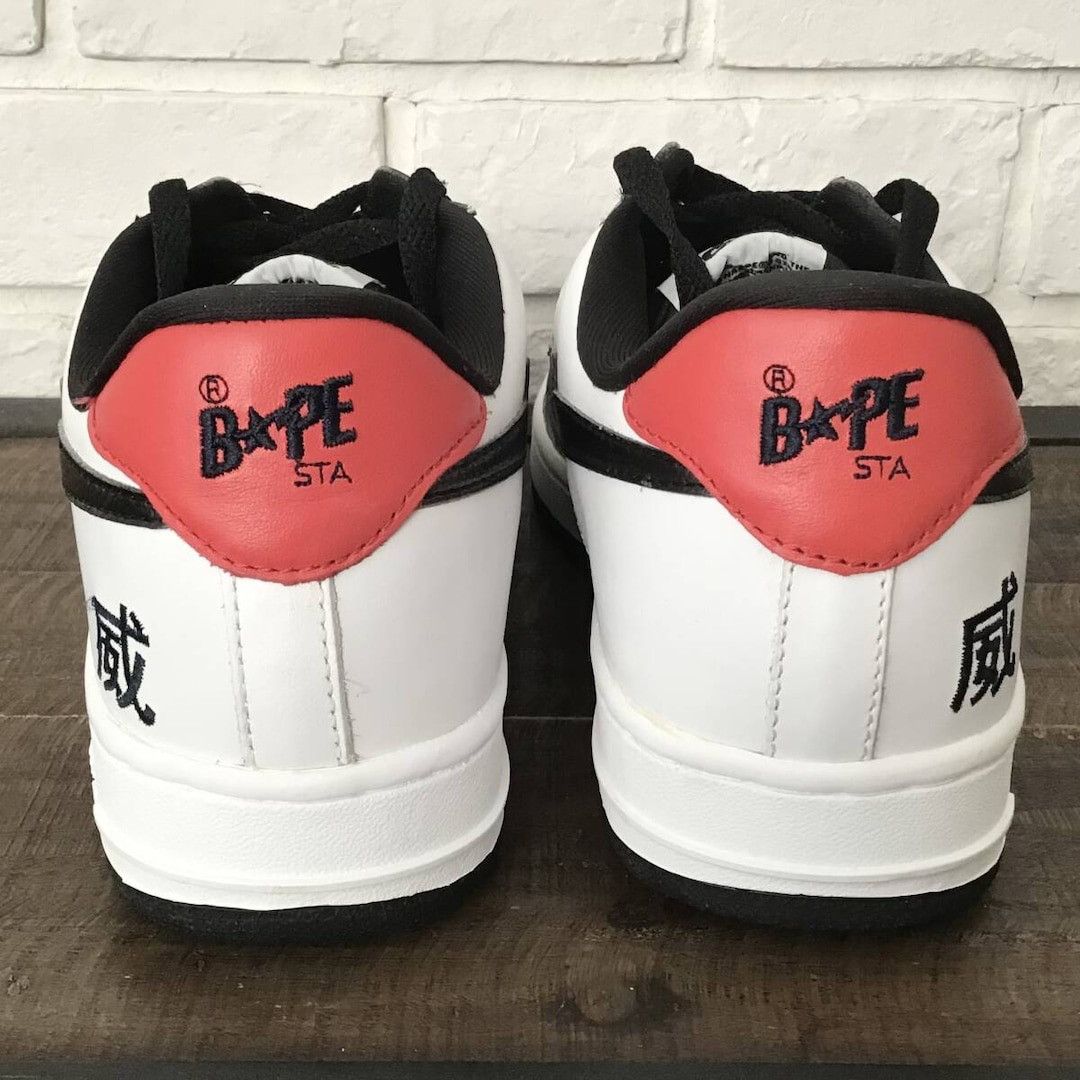 Bape × Nigo 2005 EVOKE × BAPE STA leather sneakers a bathing ape NIGO Size US 10 / EU 43 - 5 Thumbnail