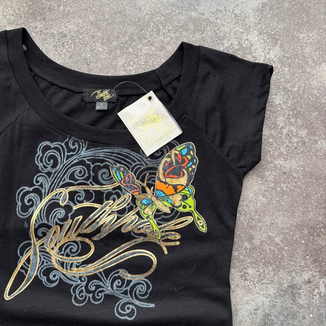 Affliction Y2K Southpole Vintage Dress (affliction ed hardy style) Size S / US 4 / IT 40 - 3 Thumbnail