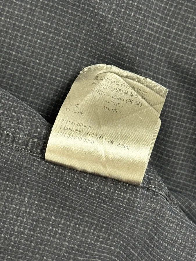 Dior AW2012 Dior Navy & Grey Checkered Classy Shirt Size US M / EU 48-50 / 2 - 11 Thumbnail