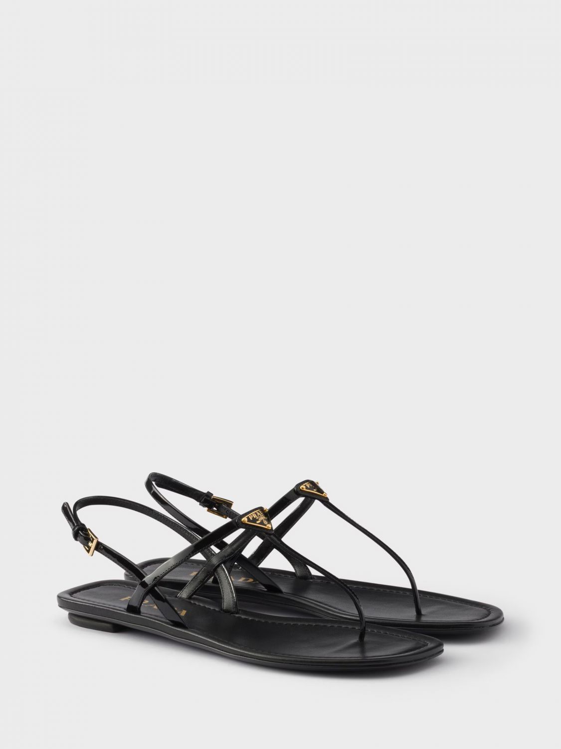 Prada Prada Heeled Sandal Woman Black Size US 8.5 / IT 38.5 - 1 Preview