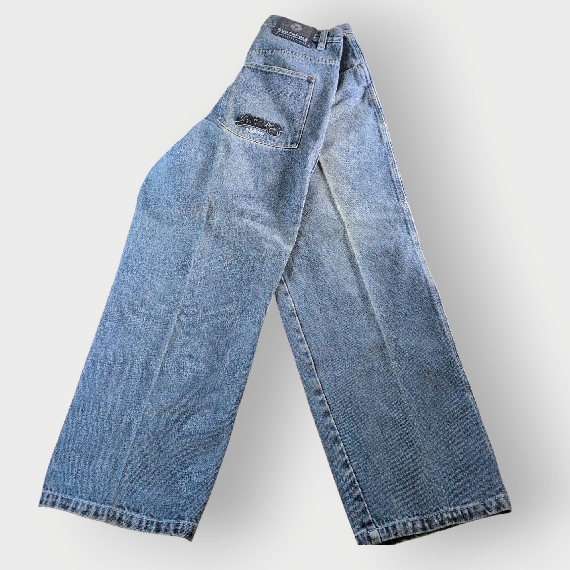 Southpole Vintage 90s Southpole Denim Baggy Jeans Size US 34 / EU 50 - 1 Thumbnail