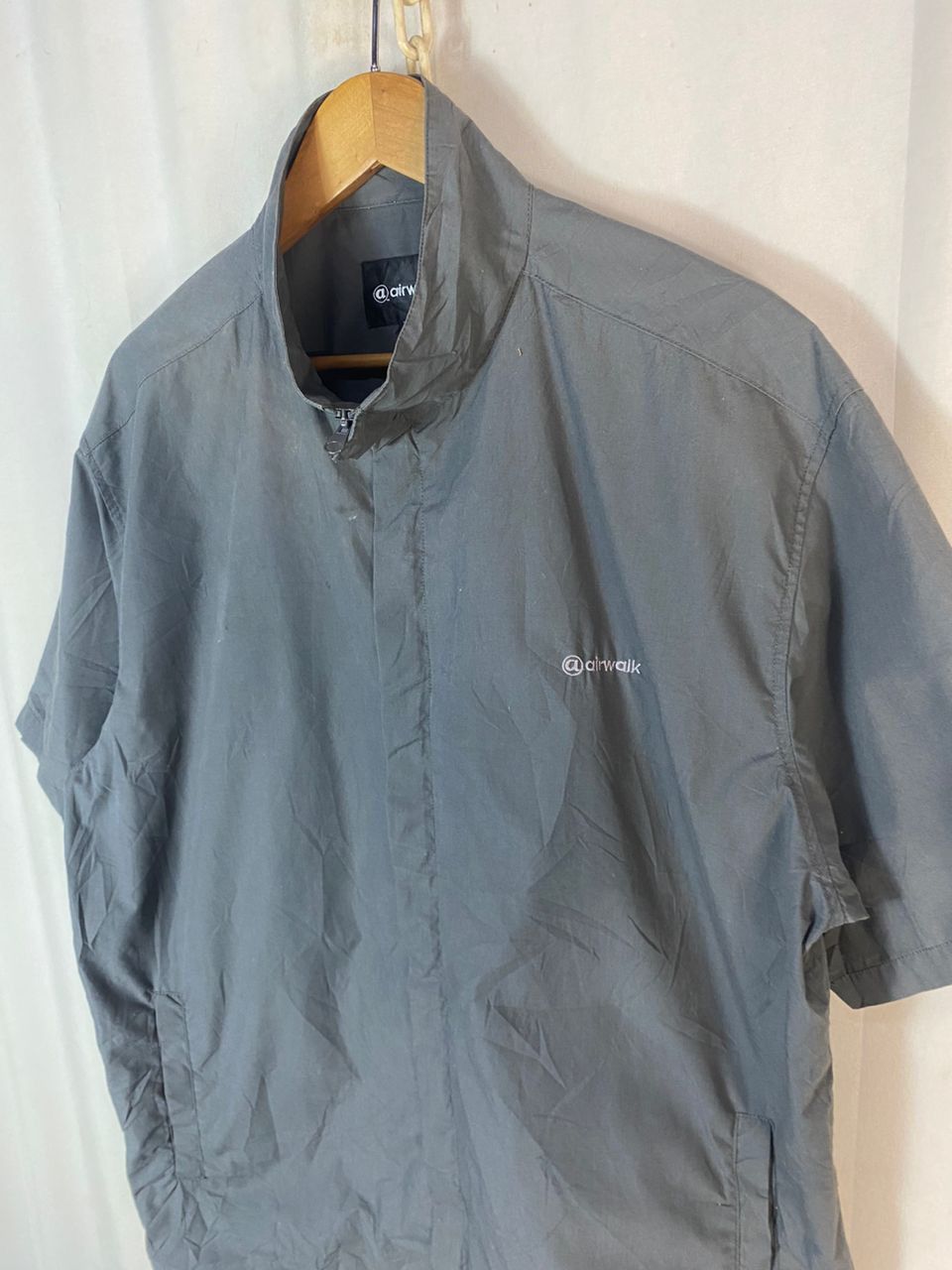 Airwalk Airwalk small spellout zipper shirt Size US XL / EU 56 / 4 - 4 Thumbnail