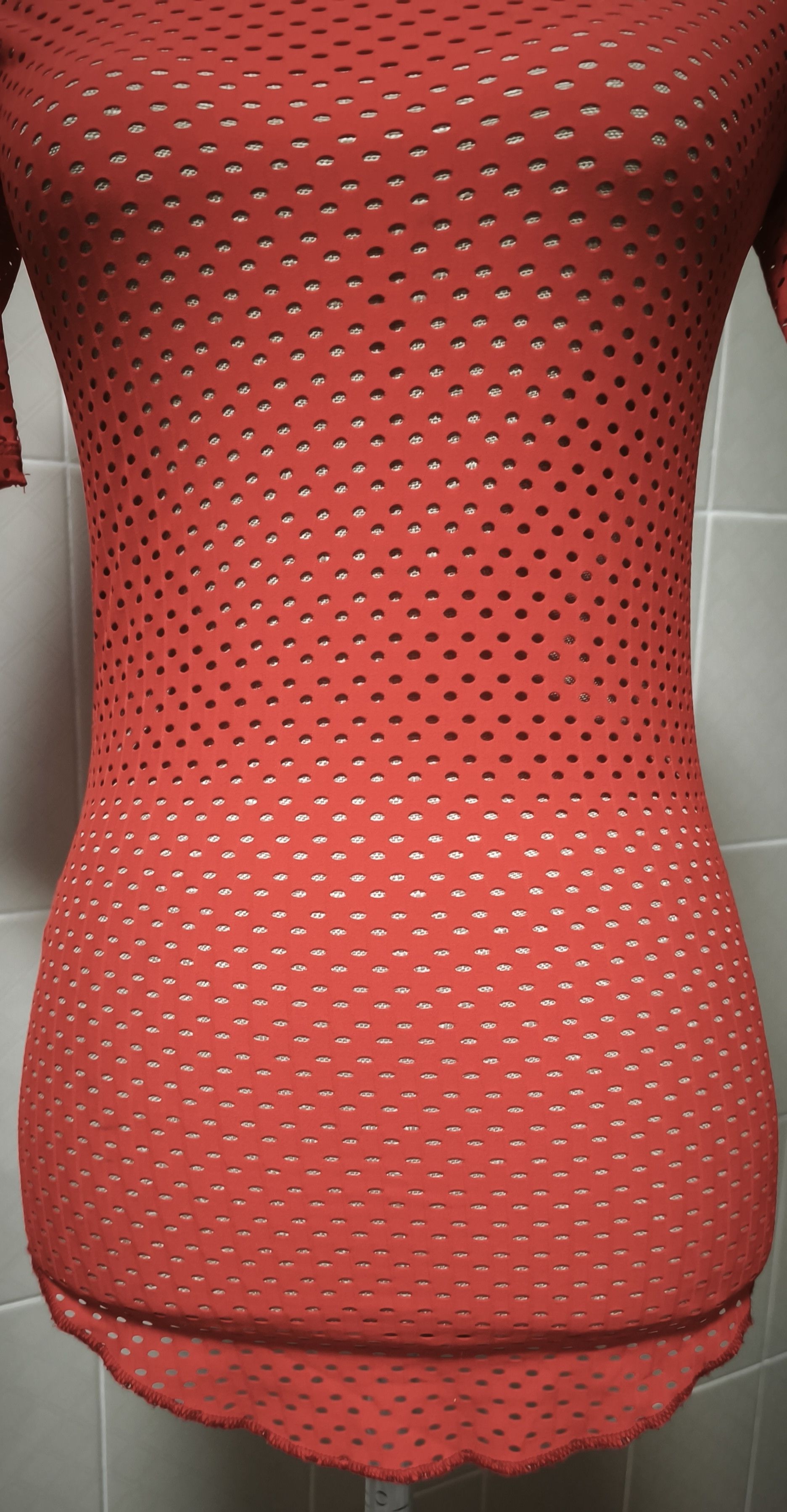Jean Paul Gaultier Year: 1995 - Coral perforated top Size S / US 4 / IT 40 - 12 Thumbnail