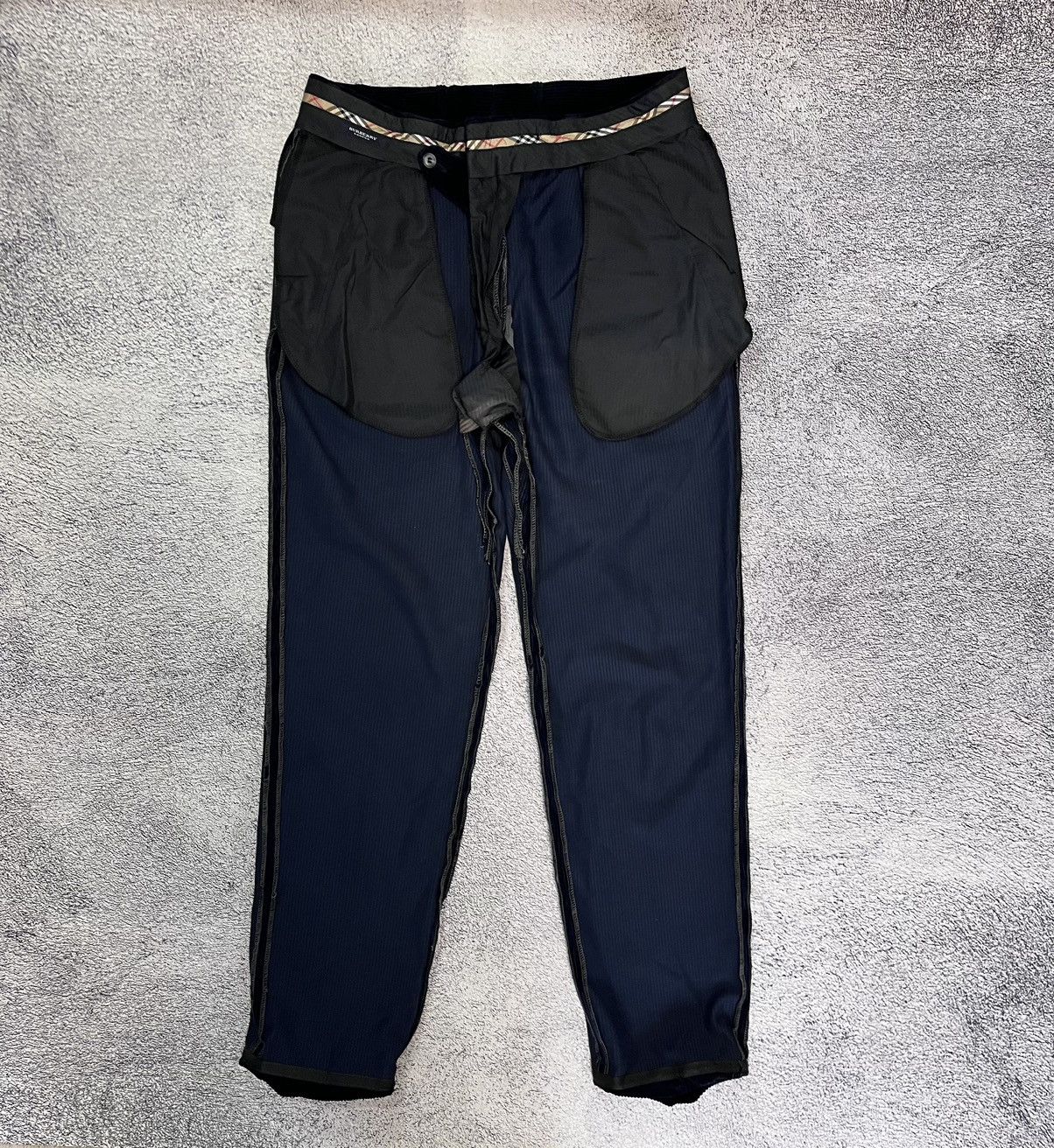 Burberry Burberry London Men’s Corduroy Pants Vintage Jeans Navy Blue Size US 36 / EU 52 - 17 Thumbnail