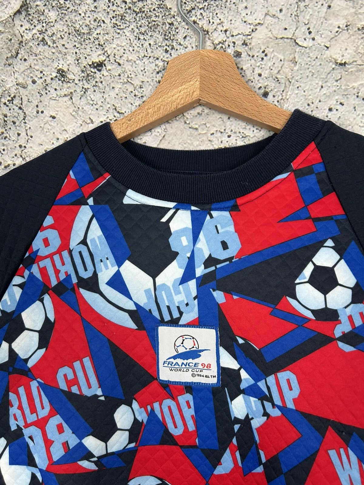 Vintage Vintage FIFA World Cup 1998 France Retro Jersey Goalkeeper Size US M / EU 48-50 / 2 - 3 Thumbnail