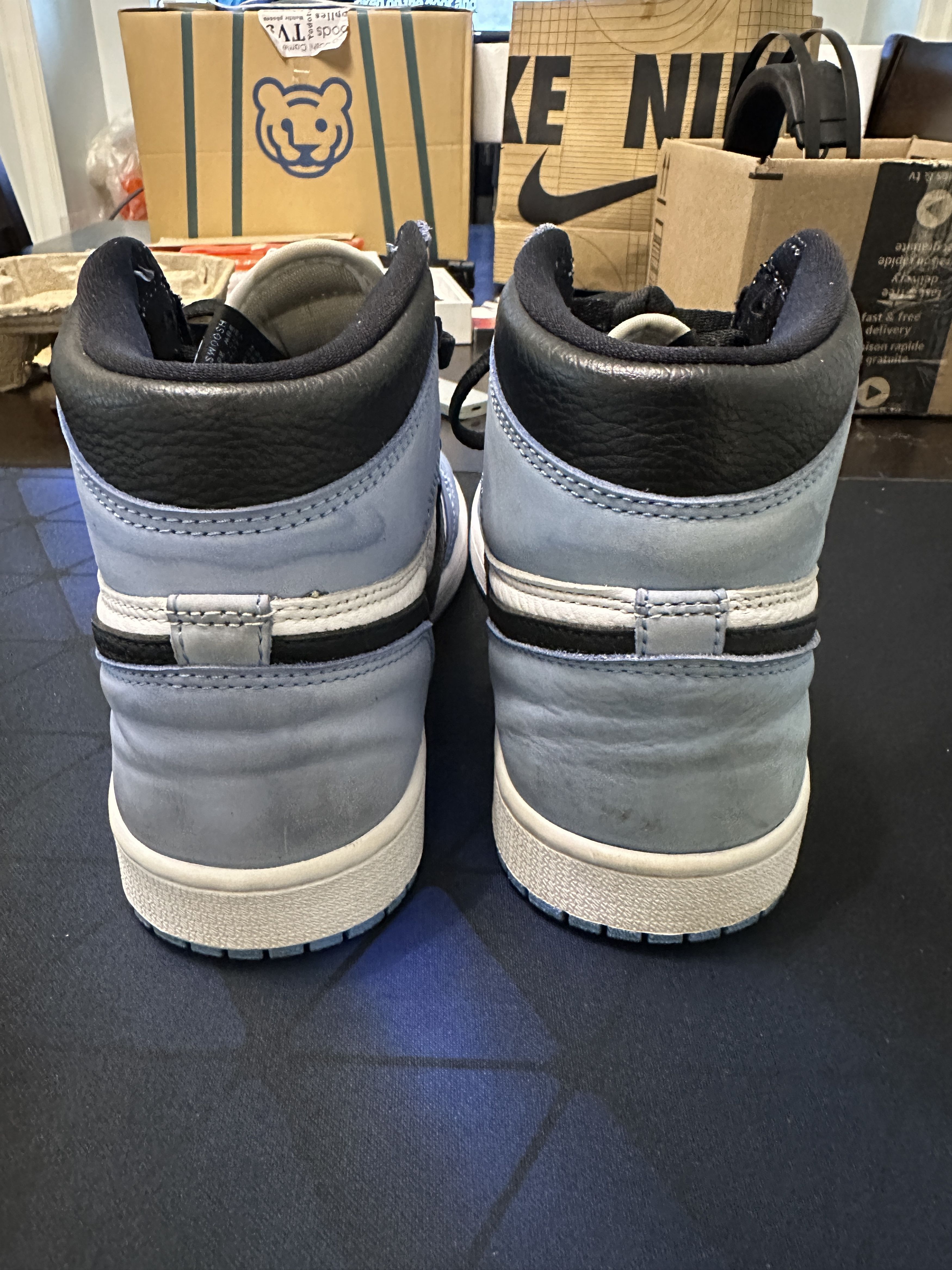 Jordan Brand AJ1 High OG University Blue UNC Size US 8 / EU 41 - 5 Thumbnail